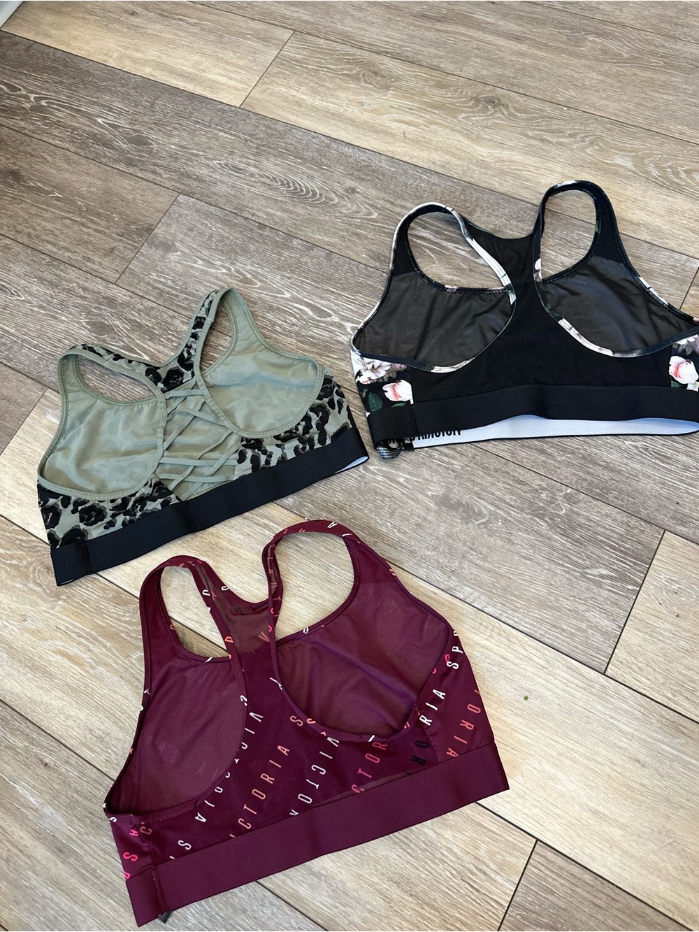 Victorias Secret Floral & Printed Sports Bras - Picture 2 of 3